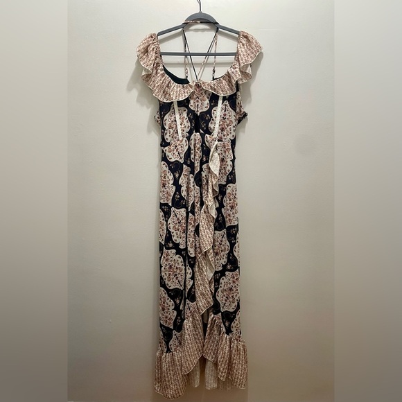 Joyfolie NETTA DRESS IN BLACK BOHO PRINT XXL - Picture 5 of 10